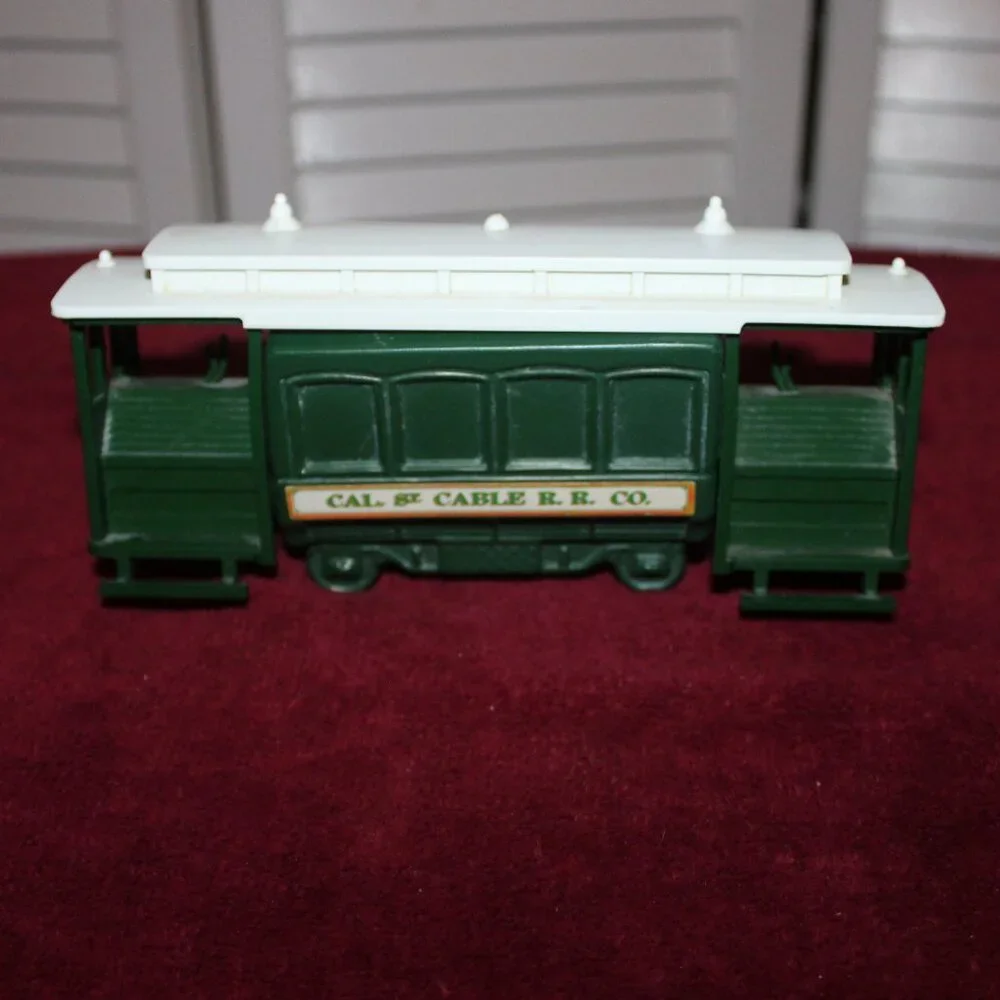 Vintage AVON Cable Car Wild Country After Shave Bottle - 4 Oz Bottle EMPTY